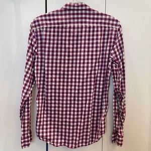 Burberry Brit gingham longsleeves shirt size small
